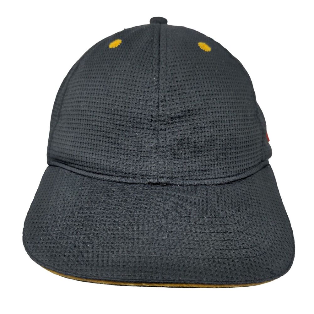 McDonald's Snapback Hat Black One Size Adjustable 6 Panel Apparel Collection